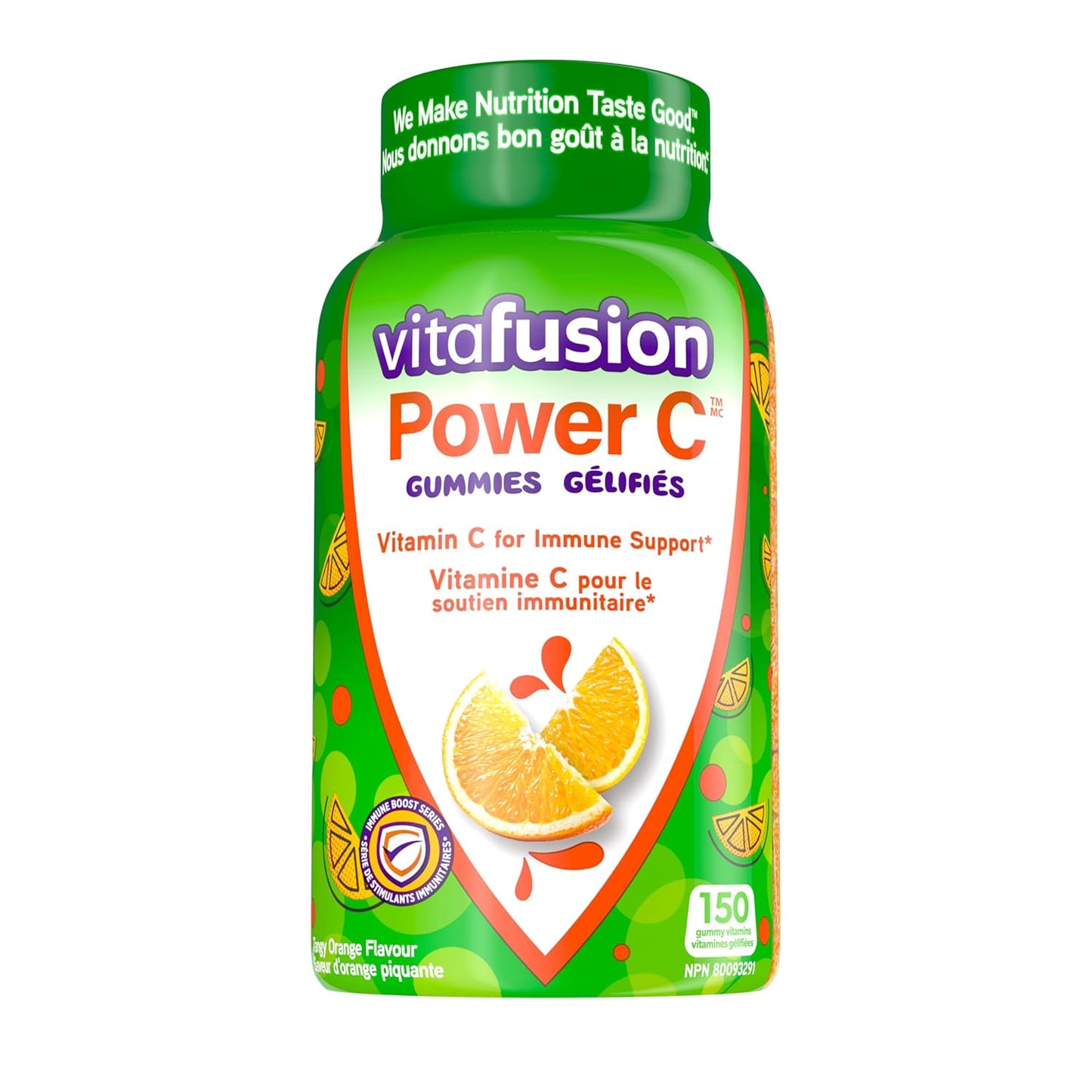 Vitafusion Vit Power C Gummy 150 — vitamin supplement at The Boardwalk Pharmacy, Kitchener-Waterloo
