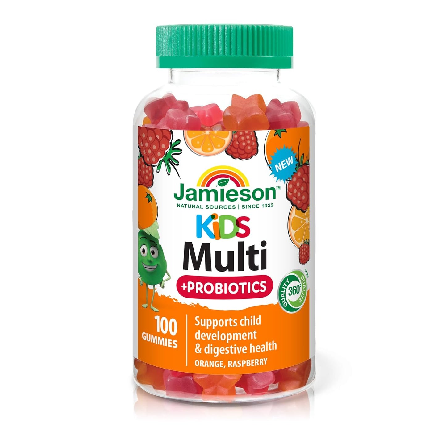Jamieson Kids Multi Probiotics Gummies 100 — vitamin supplement at The Boardwalk Pharmacy, Kitchener-Waterloo