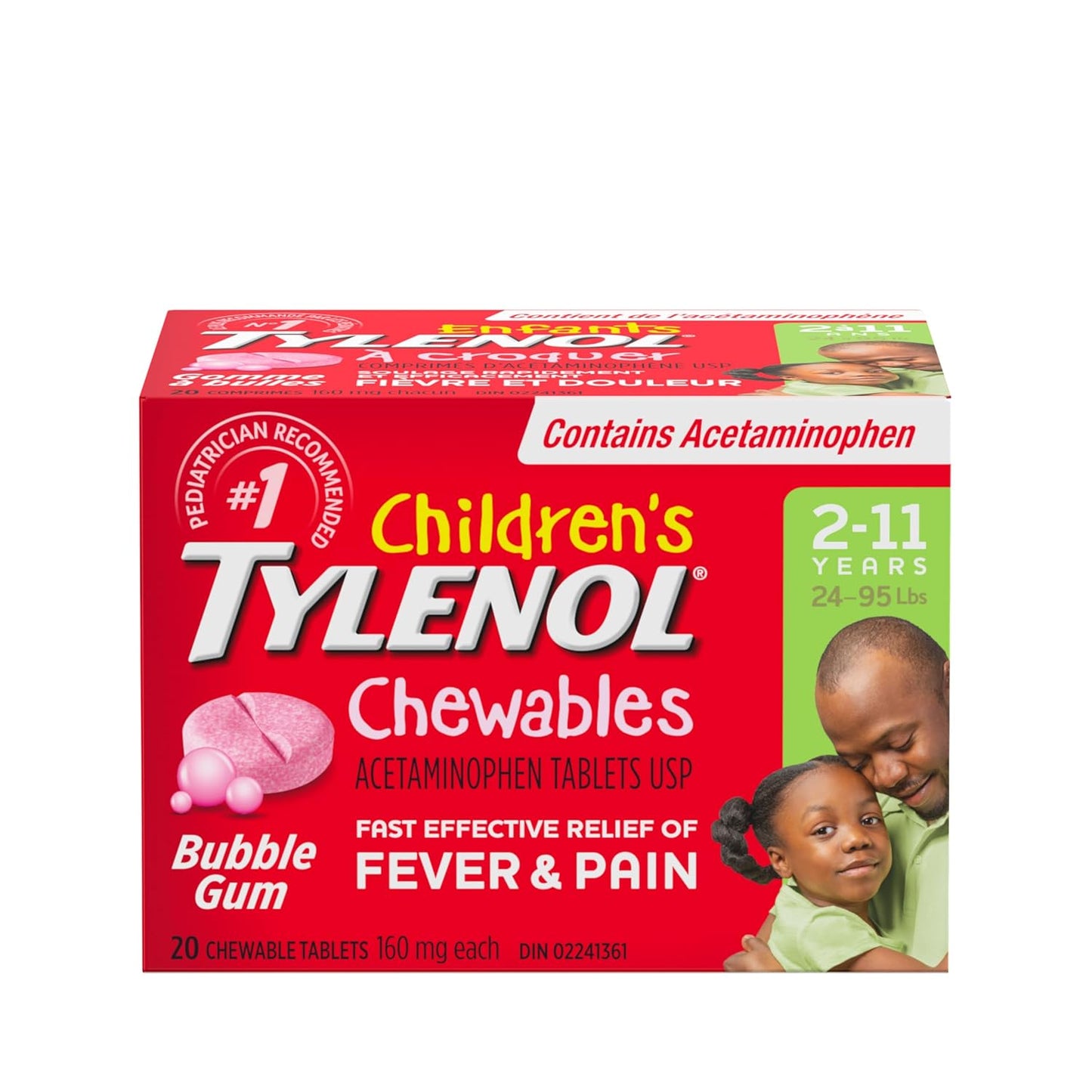 Tylenol Cold DM Suspension Bubble Gum 100 mL — pain relief at The Boardwalk Pharmacy, Kitchener-Waterloo