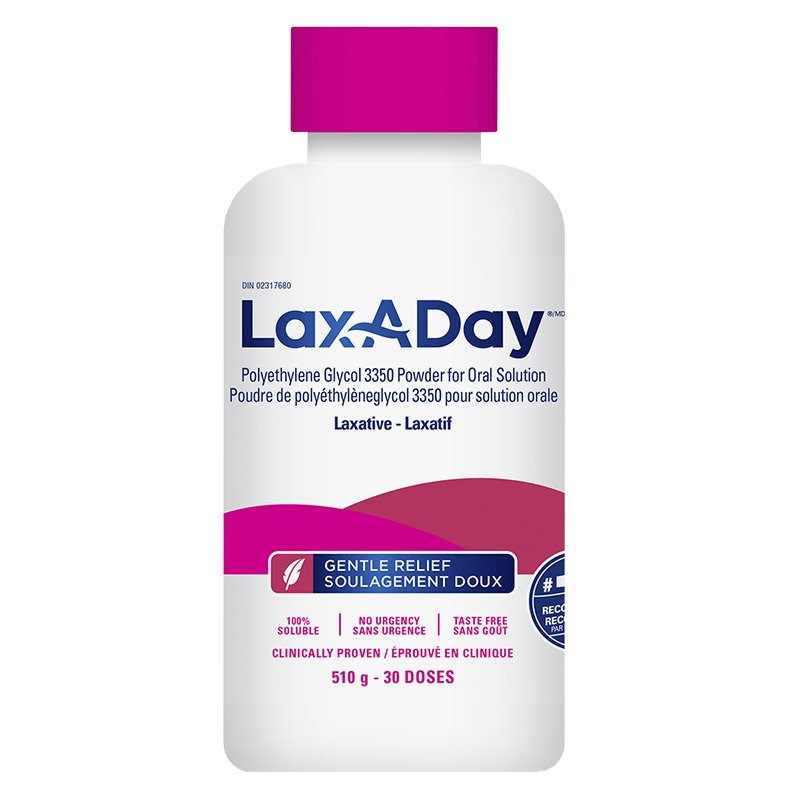 LAX-A-DAY 510G â The Boardwalk Pharmacy