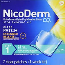 Nicoderm Clear 21MG 7's - The Boardwalk Pharmacy