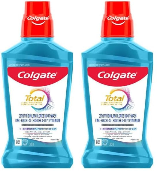 Colgate Total Mouthwash Peppermint 250 mL — oral care at The Boardwalk Pharmacy, Kitchener-Waterloo