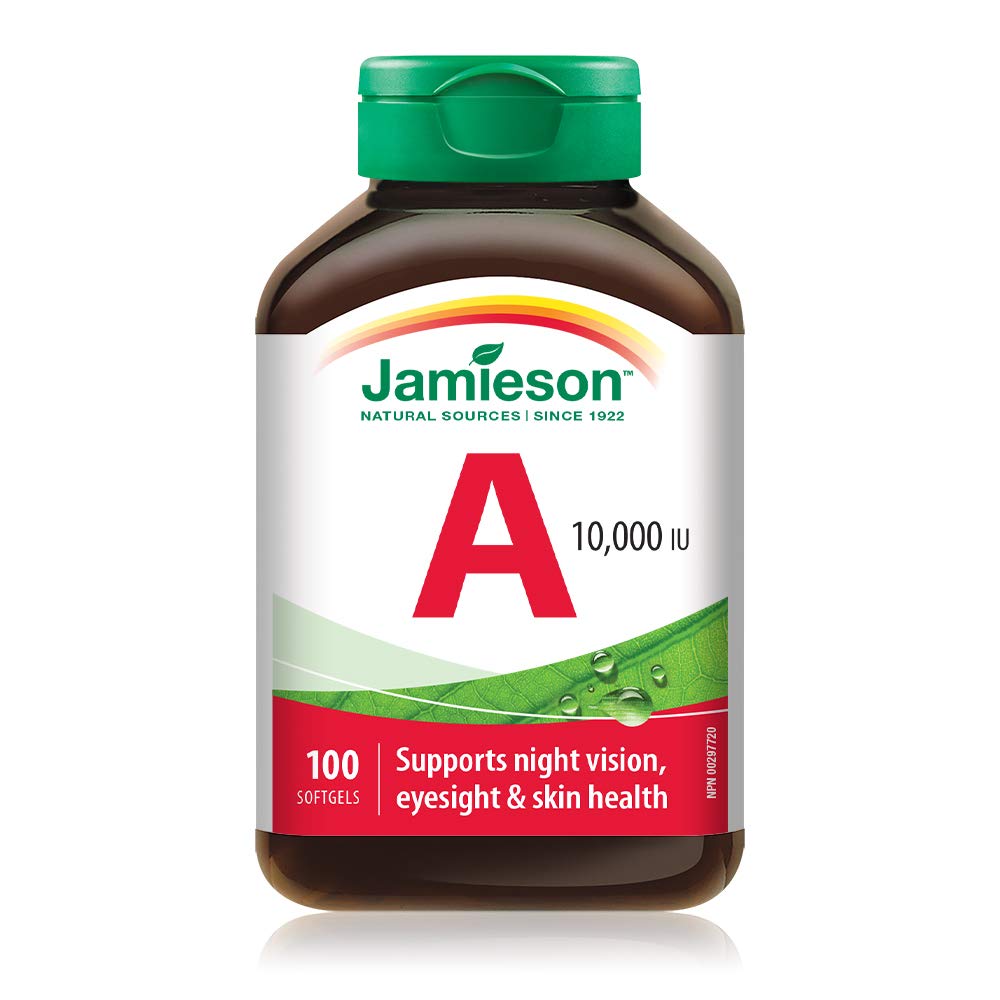 Atoma Vitamin A Softgel 10000 IU 100 — private label at The Boardwalk Pharmacy, Kitchener-Waterloo