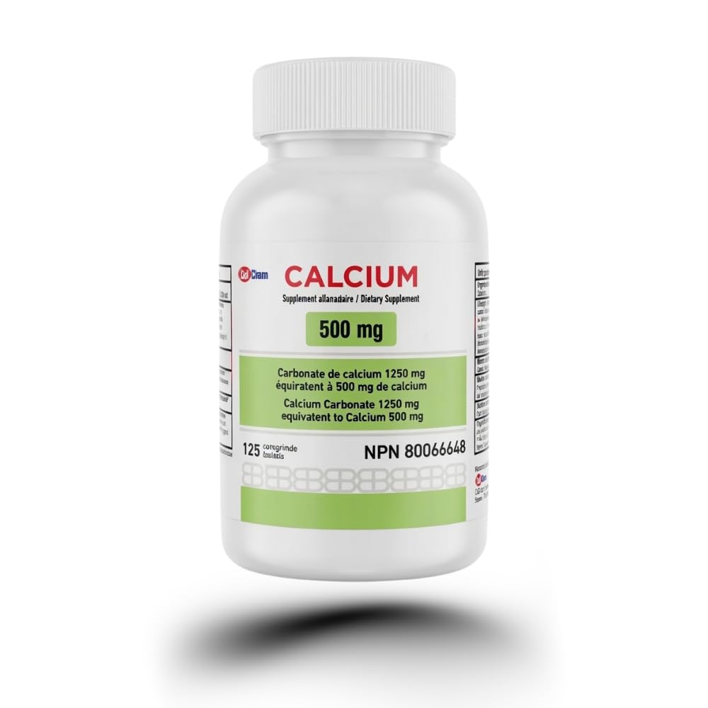 Atoma Calcium Carb 500 mg Tablets 100 — private label at The Boardwalk Pharmacy, Kitchener-Waterloo