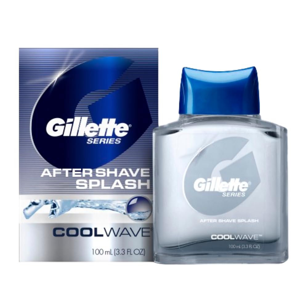 Gillette After Shave Splash Cool Wave 100 mL — personal care at The Boardwalk Pharmacy, Kitchener-Waterloo