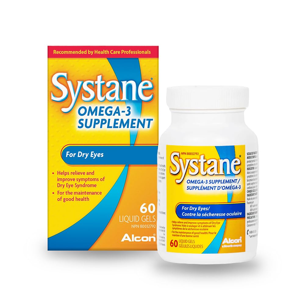 Systane Vitamin Capsules 60 — eye care at The Boardwalk Pharmacy, Kitchener-Waterloo