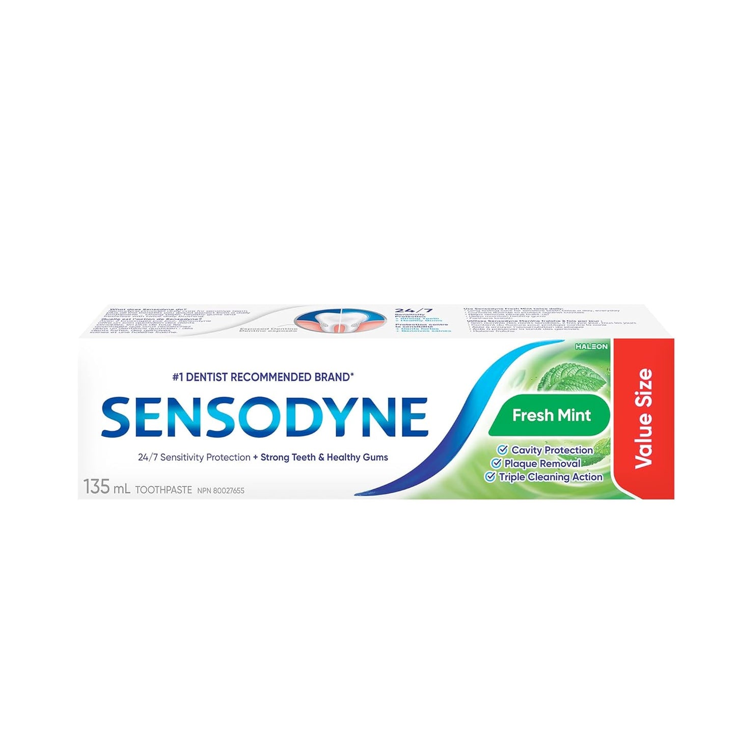 Sensodyne M / Wash Cool Mint 984 mL — oral care at The Boardwalk Pharmacy, Kitchener-Waterloo