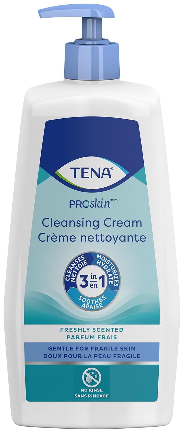 Tena Cleansing Cream 500 mL — incontinence at The Boardwalk Pharmacy, Kitchener-Waterloo