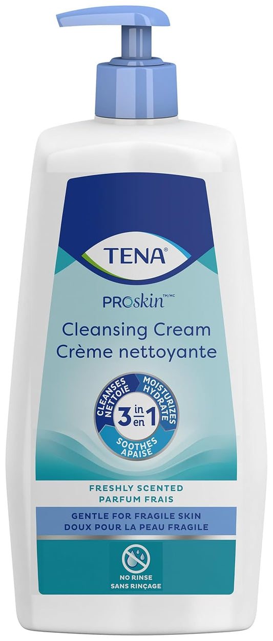 Tena Cleansing Cream 500 mL — incontinence at The Boardwalk Pharmacy, Kitchener-Waterloo
