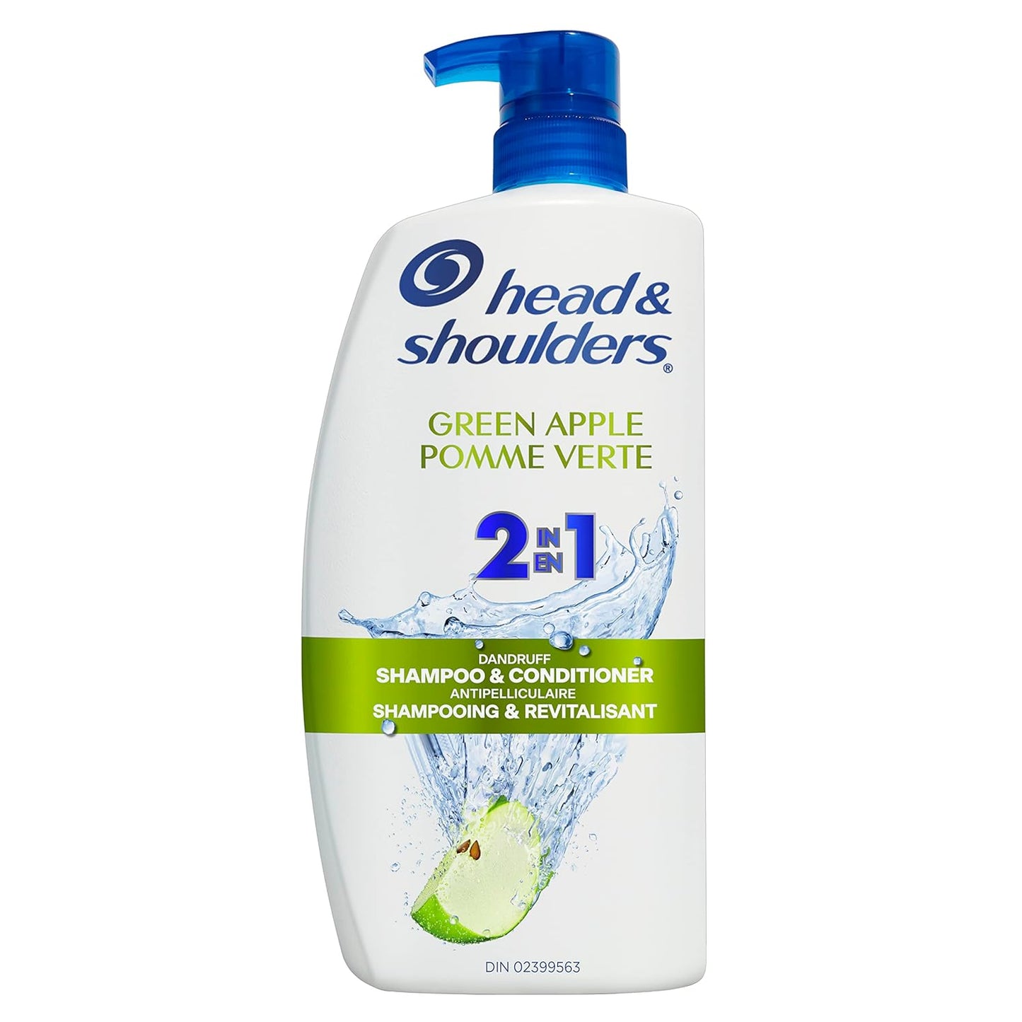 Head&Shoulder Shp Green Apple 400 mL — hair care at The Boardwalk Pharmacy, Kitchener-Waterloo