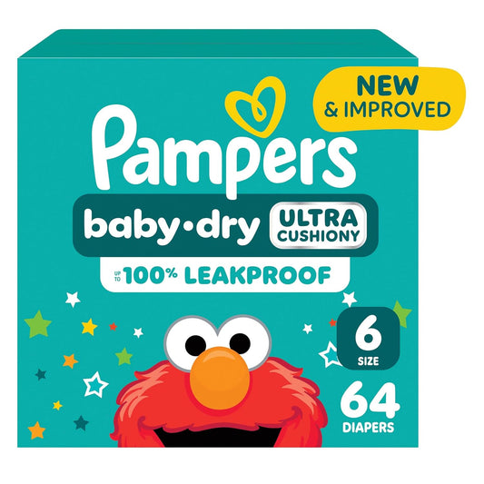 Pampers Baby Dry Super Size 6 64 — baby at The Boardwalk Pharmacy, Kitchener-Waterloo
