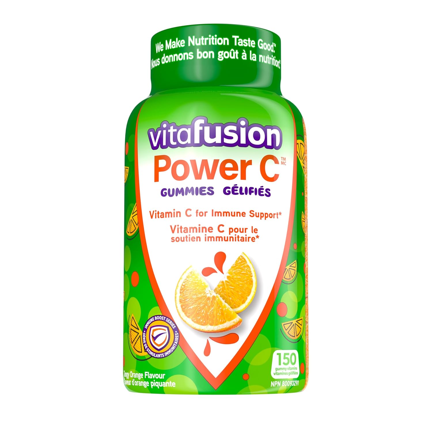 Vitafusion Vit Power C Gummy 150 — vitamin supplement at The Boardwalk Pharmacy, Kitchener-Waterloo