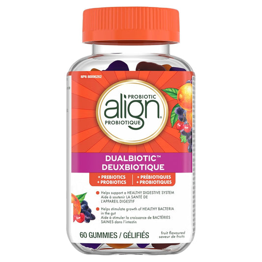 Align Probiotic Orange / Grape Gummy 50 — stomach aid at The Boardwalk Pharmacy, Kitchener-Waterloo