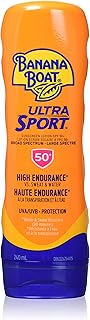 Banana Boat Ultra Sport Lotion SPF 50 + 240 mL — sun care at The Boardwalk Pharmacy, Kitchener-Waterloo