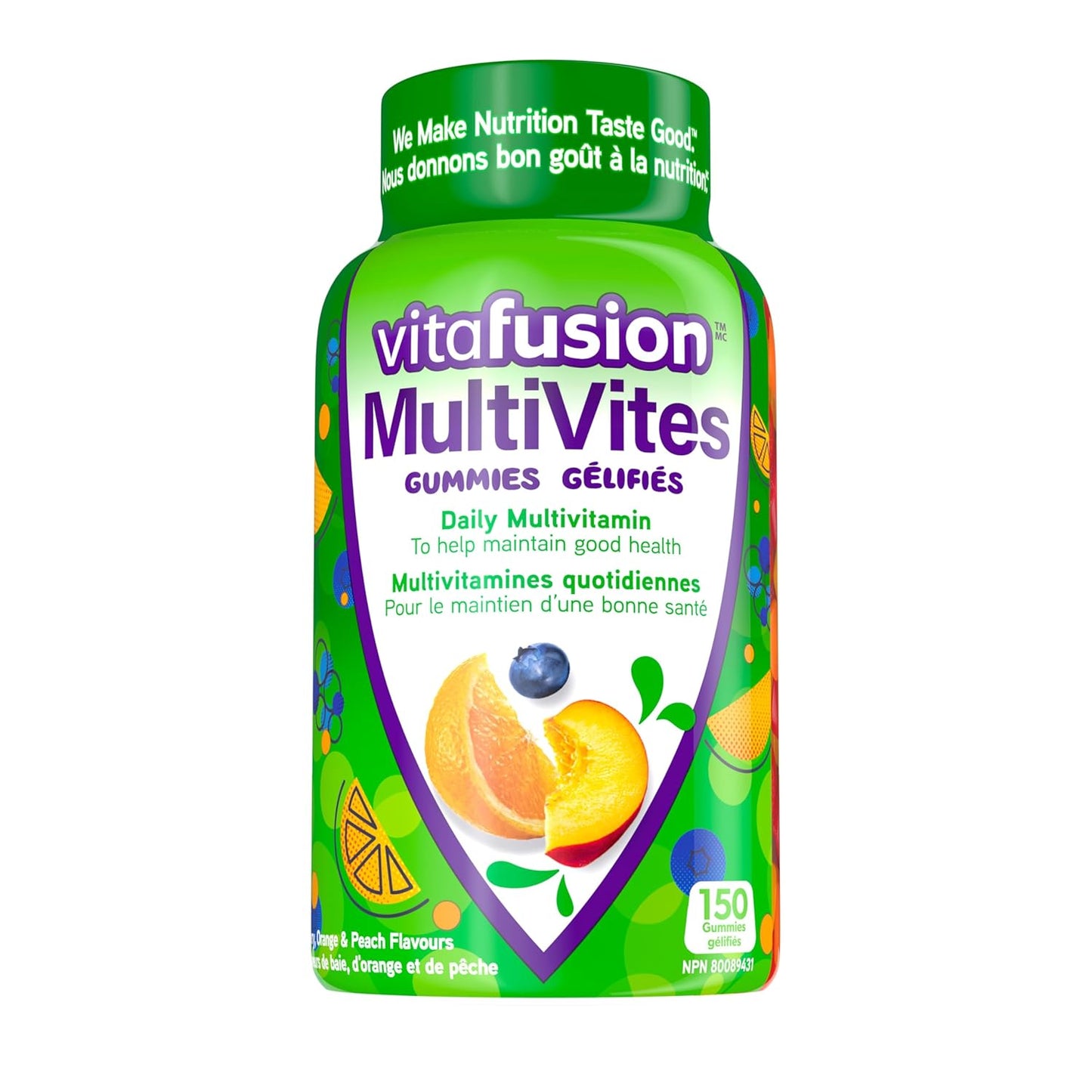 Vitafusion Vitamin Calcium Gummy Block 100 — vitamin supplement at The Boardwalk Pharmacy, Kitchener-Waterloo