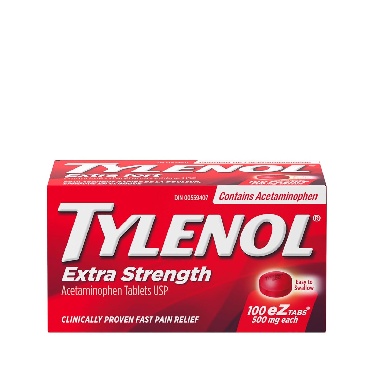 Atoma Acetaminophen Easy Swallow Tablets 500 mg 50 — private label at The Boardwalk Pharmacy, Kitchener-Waterloo
