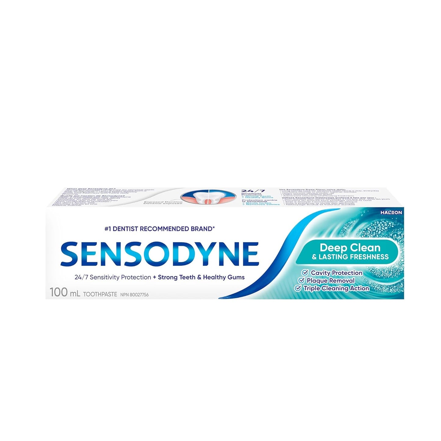 Sensodyne Fresh Mint 100 mL — oral care at The Boardwalk Pharmacy, Kitchener-Waterloo