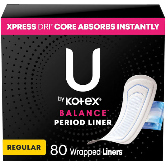 Kotex Liners Regular 50 — feminine care at The Boardwalk Pharmacy, Kitchener-Waterloo
