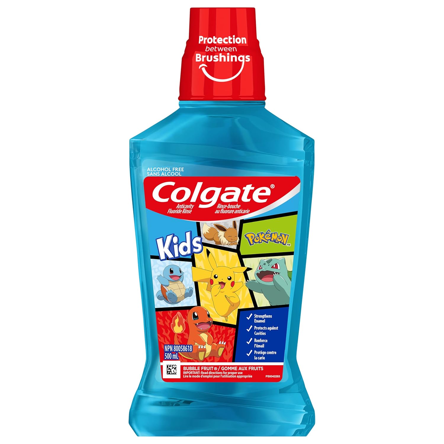 Colgate Kids Mouthwash Pokemon 500 mL — oral care at The Boardwalk Pharmacy, Kitchener-Waterloo