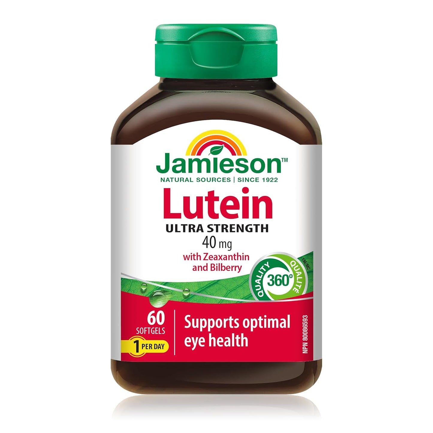 Jamieson Lutein 20 mg Gummies 60 — vitamin supplement at The Boardwalk Pharmacy, Kitchener-Waterloo