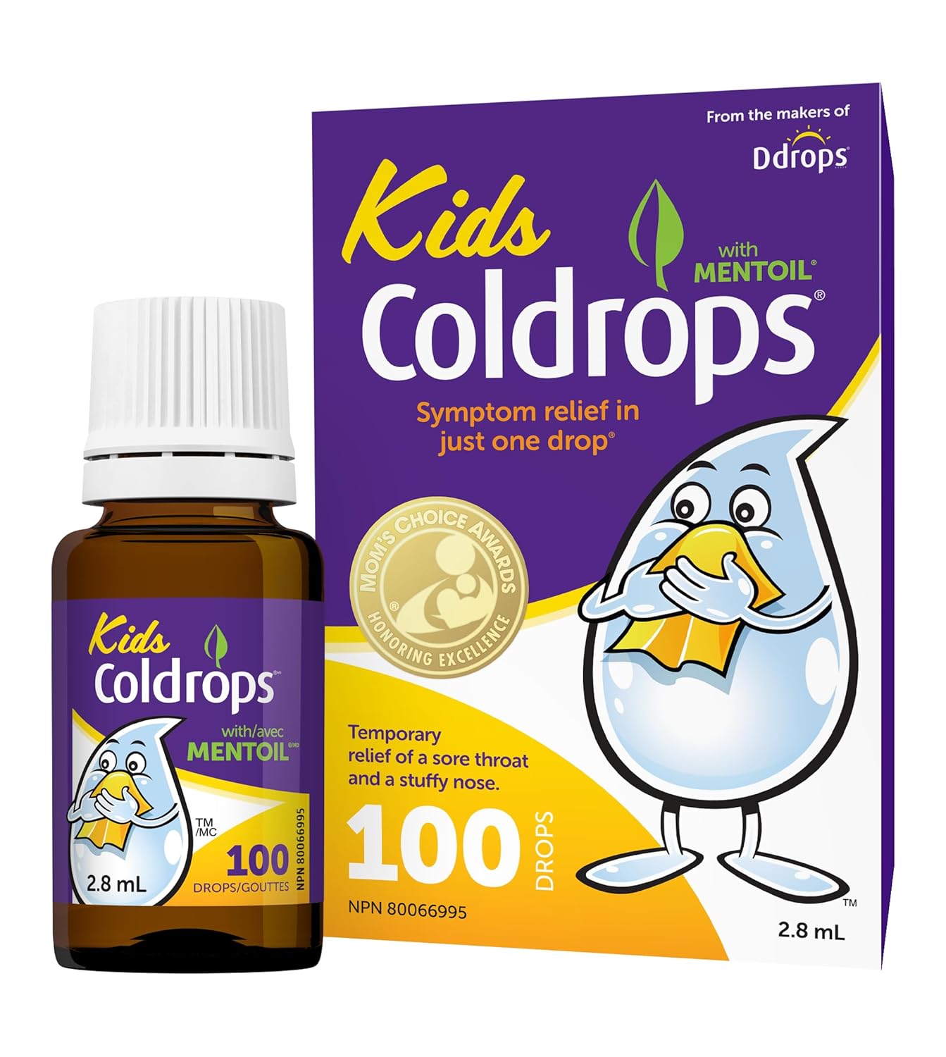 Colddrops Kids 100 Drops 2.8ml — cough and cold relief at The Boardwalk Pharmacy, Kitchener-Waterloo