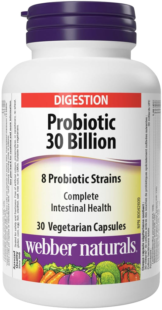 Option + Probiotics 100% Natural Capsules 30 — private label at The Boardwalk Pharmacy, Kitchener-Waterloo