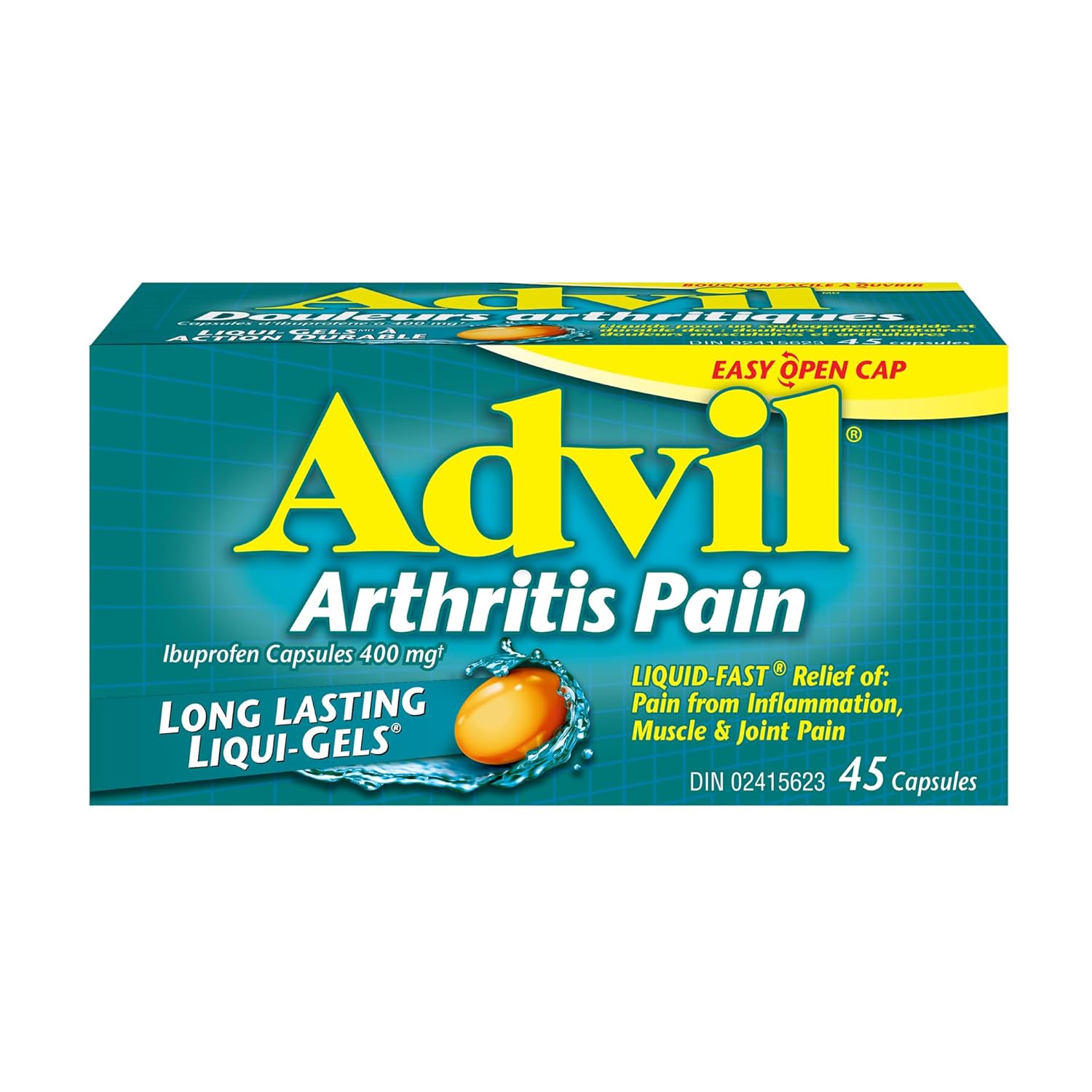 Option + Arthritis Pain Relief Capsules 650 mg 100 — private label at The Boardwalk Pharmacy, Kitchener-Waterloo