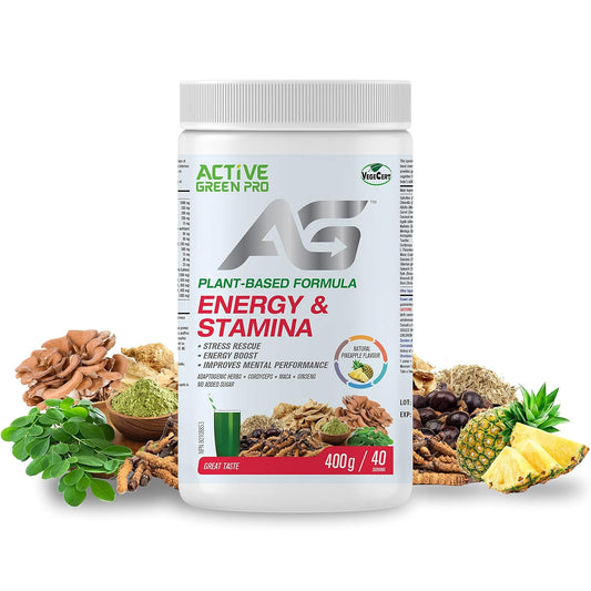Jamieson Energy & Adaptogen Booster Powder 105 g — vitamin supplement at The Boardwalk Pharmacy, Kitchener-Waterloo