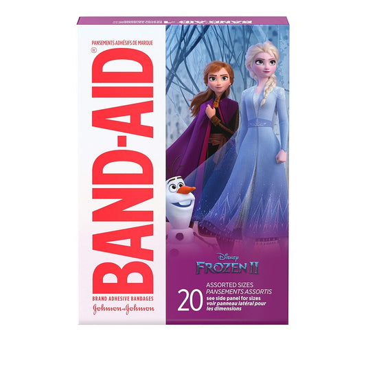 Band-Aid Frozen Assorted 20 — first aid at The Boardwalk Pharmacy, Kitchener-Waterloo
