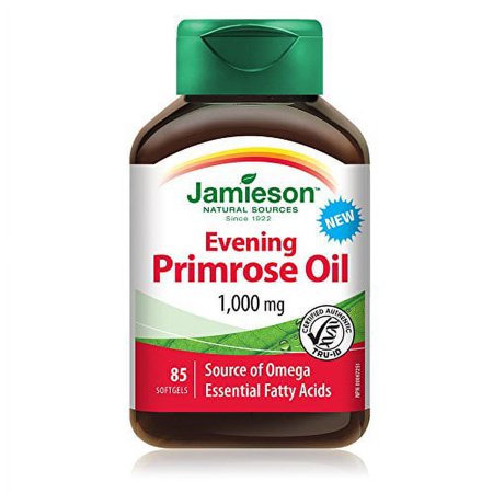 Jamieson Evening Primrose Oil 1000 mg 85 — vitamin supplement at The Boardwalk Pharmacy, Kitchener-Waterloo