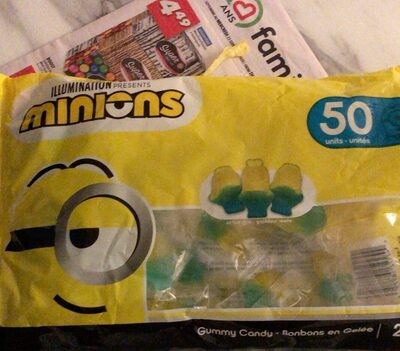 Hal Minions Gummies 50 Pc 250 g — cough and cold relief at The Boardwalk Pharmacy, Kitchener-Waterloo