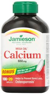 Jamieson Mega Calcium 650MG 100+20's – The Boardwalk Pharmacy