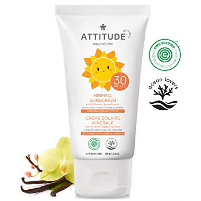 Attitude Sunscreen Fragrance Free SPF30 75G at The Boardwalk Pharmacy, Kitchener-Waterloo