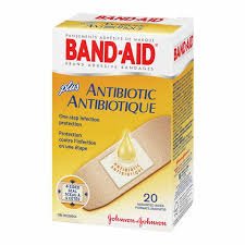Band-Aid Antibiotic (20) — first aid at The Boardwalk Pharmacy, Kitchener-Waterloo
