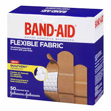 Band-Aid Fabric Bandages — first aid at The Boardwalk Pharmacy, Kitchener-Waterloo