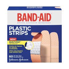 Band-Aid Plastic Bandages (60) — first aid at The Boardwalk Pharmacy, Kitchener-Waterloo