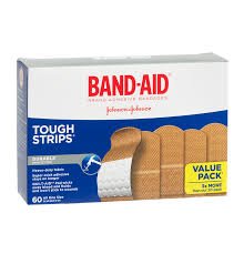 Band-Aid Tough Strips (60) — first aid at The Boardwalk Pharmacy, Kitchener-Waterloo