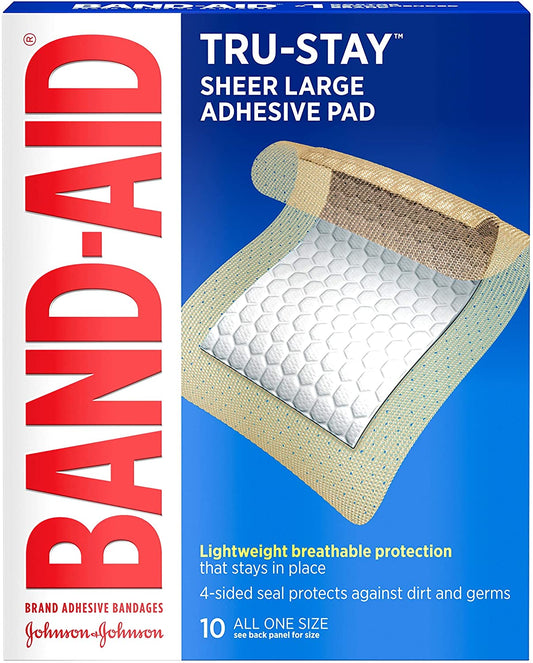 Band-Aid X-LG (10) — first aid at The Boardwalk Pharmacy, Kitchener-Waterloo