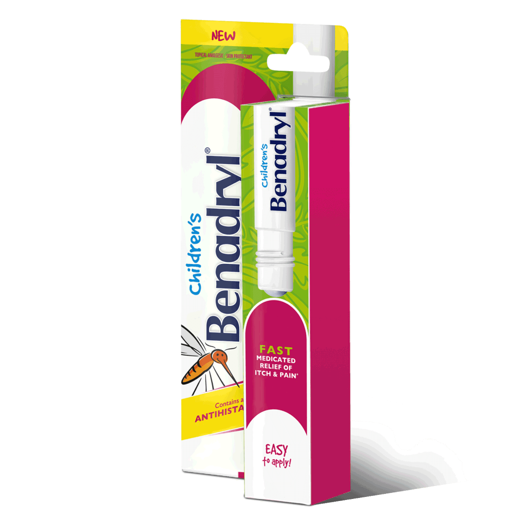 BENADRYL Children Bug Bite Relief Stick 14ML at The Boardwalk Pharmacy, Kitchener-Waterloo