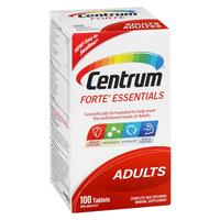 Centrum Forte Essentials (100) - The Boardwalk Pharmacy