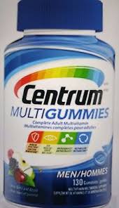 Centrum Multi Gummies Men (130) — vitamin supplement at The Boardwalk Pharmacy, Kitchener-Waterloo