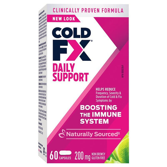 Cold FX 200MG Caps (60) — vitamin supplement at The Boardwalk Pharmacy, Kitchener-Waterloo