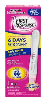 First Response Pregnancy Test (1) — family planning at The Boardwalk Pharmacy, Kitchener-Waterloo