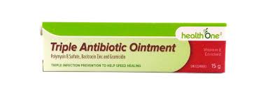 H One Antibiotic Ointment Triple 15G — health one at The Boardwalk Pharmacy, Kitchener-Waterloo