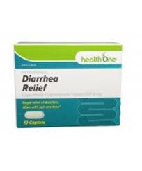 H One Diarrhea Relief 2MG Tab 2'S — health one at The Boardwalk Pharmacy, Kitchener-Waterloo