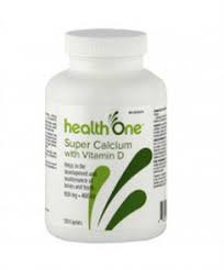 H One Super Calcium W Vitamin D Tab 120's — health one at The Boardwalk Pharmacy, Kitchener-Waterloo