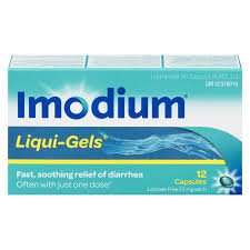 Imodium Liquid Gels — stomach aid at The Boardwalk Pharmacy, Kitchener-Waterloo