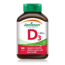 Jamieson Vitamin D3 1000IU 100's - The Boardwalk Pharmacy