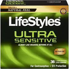 Lifestyles Ultra Sensitive 36's - The Boardwalk Pharmacy
