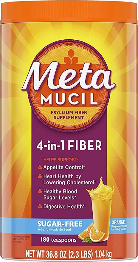 Metamucil Sugar Free Orange Smooth 180DS – The Boardwalk Pharmacy